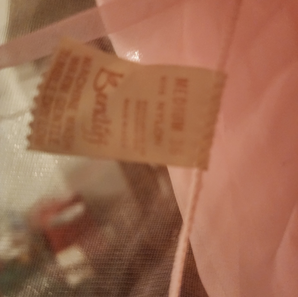 Vintage Sheer Pink Robe - Picture 6 of 6